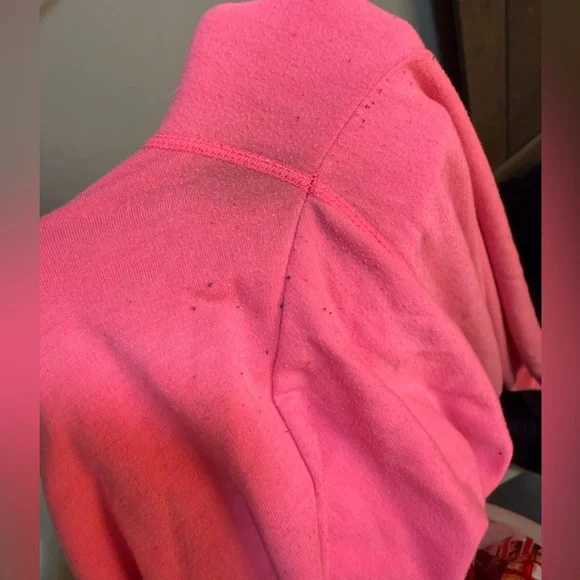 Torrid active Slouchy Hot Pink Pullover size 3 - Picture 5 of 6